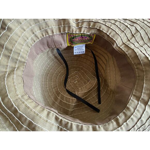 SCALA Sage/Cream Packable Floppy Hat sz OS - Picture 6 of 6